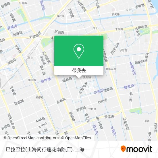 巴拉巴拉(上海闵行莲花南路店)地图