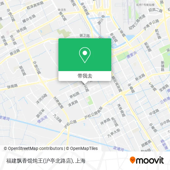 福建飘香馄饨王(沪亭北路店)地图