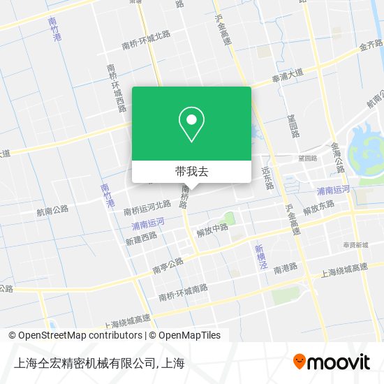 上海仝宏精密机械有限公司地图