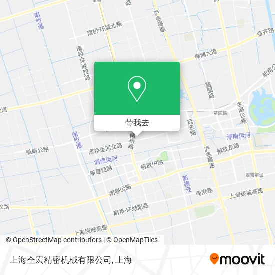 上海仝宏精密机械有限公司地图