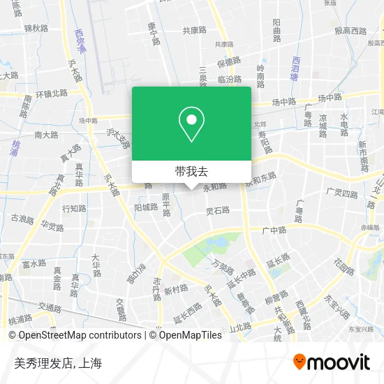 美秀理发店地图