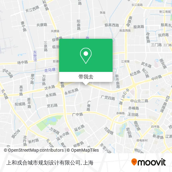 上和戎合城市规划设计有限公司地图