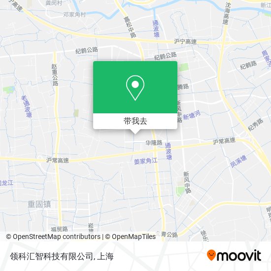 领科汇智科技有限公司地图