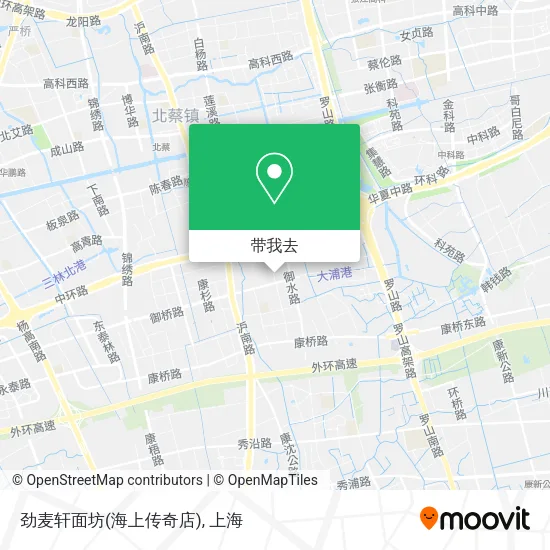 劲麦轩面坊(海上传奇店)地图