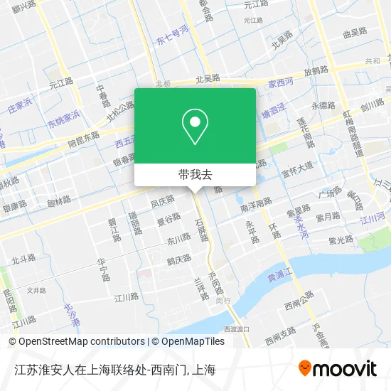 江苏淮安人在上海联络处-西南门地图