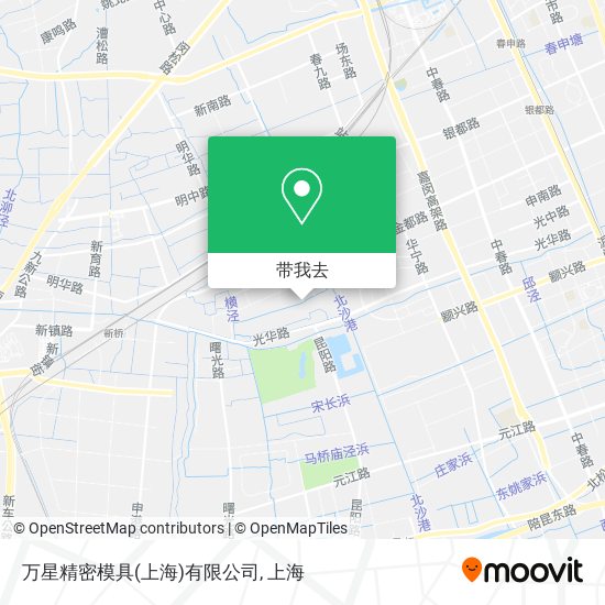 万星精密模具(上海)有限公司地图