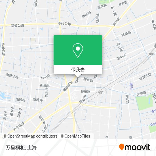 万星橱柜地图