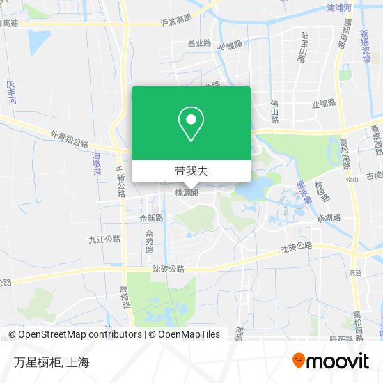 万星橱柜地图