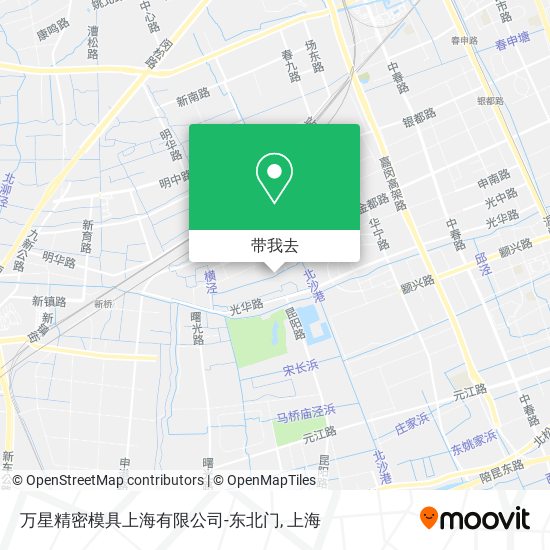 万星精密模具上海有限公司-东北门地图