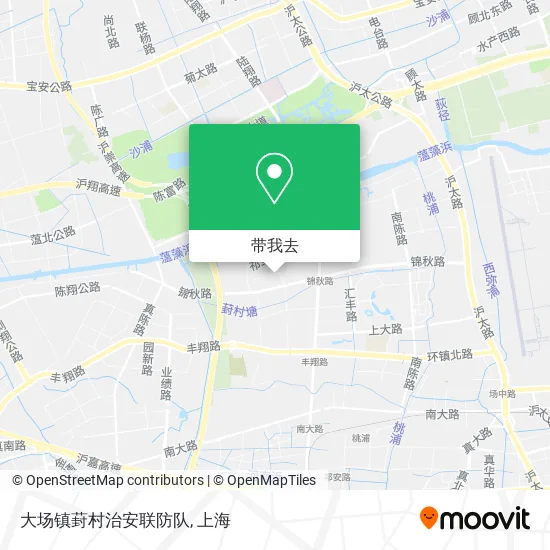 大场镇葑村治安联防队地图