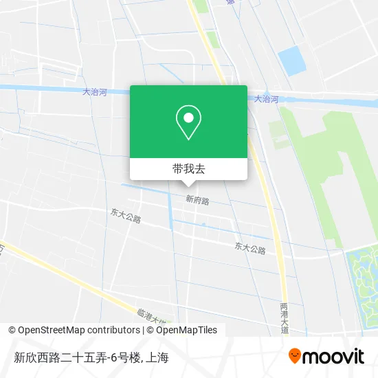 新欣西路二十五弄-6号楼地图