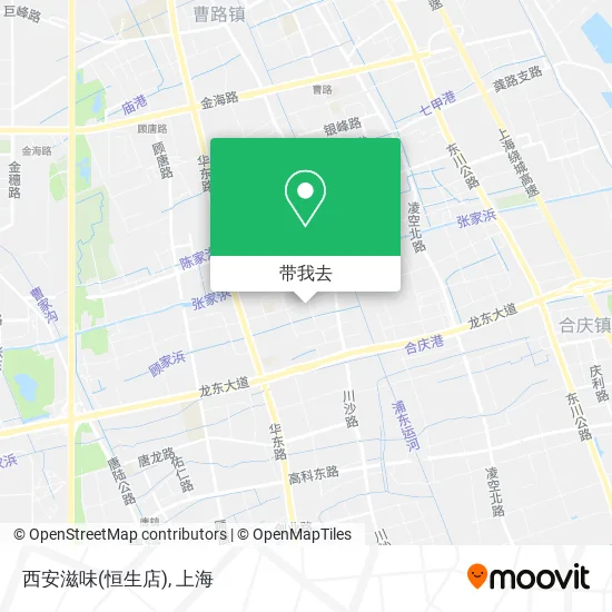 西安滋味(恒生店)地图