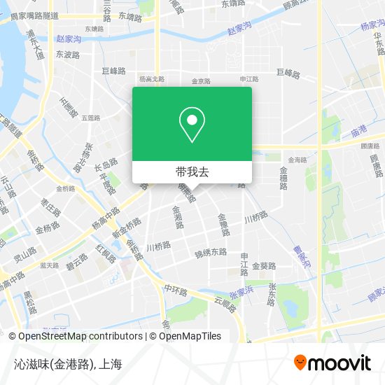 沁滋味(金港路)地图