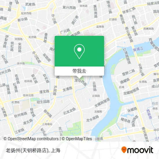 老扬州(天钥桥路店)地图