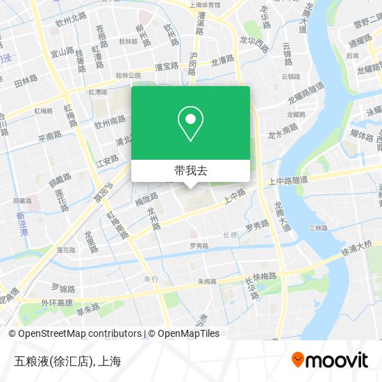 五粮液(徐汇店)地图