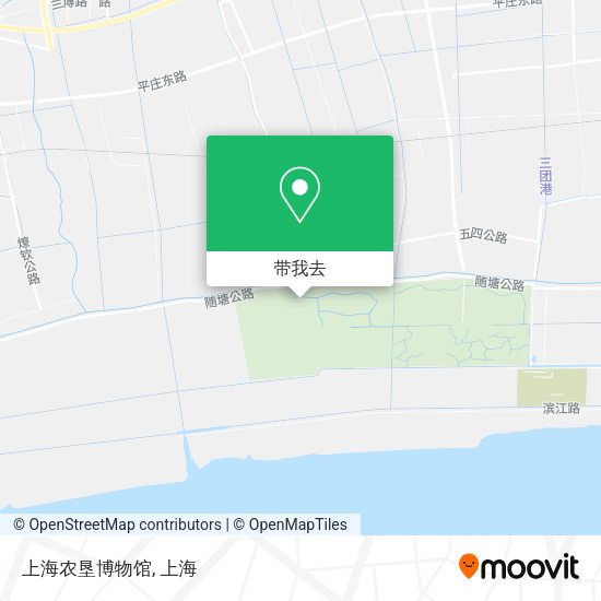 上海农垦博物馆地图