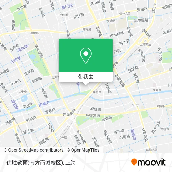 优胜教育(南方商城校区)地图