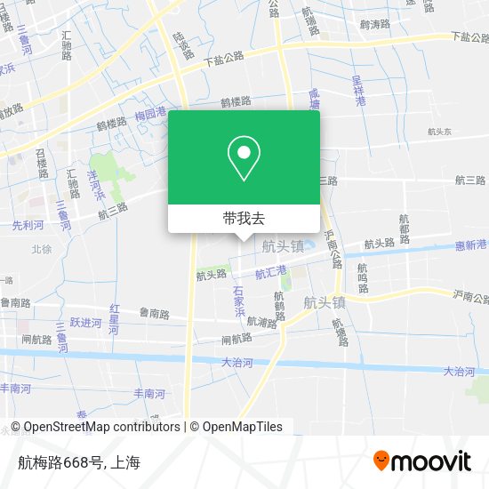 航梅路668号地图