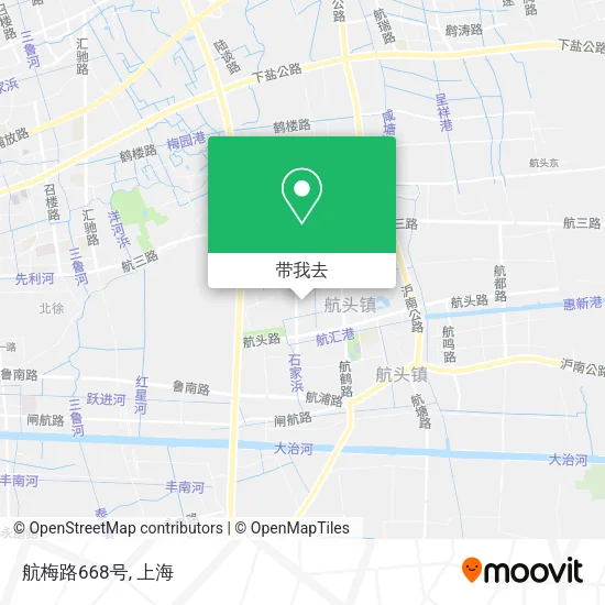 航梅路668号地图