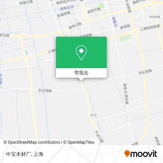 中宝木材厂地图
