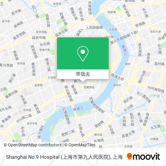 Shanghai No.9 Hospital (上海市第九人民医院)地图