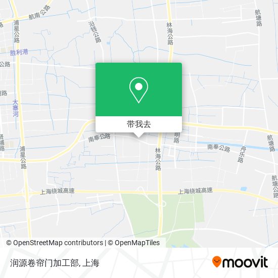 润源卷帘门加工部地图