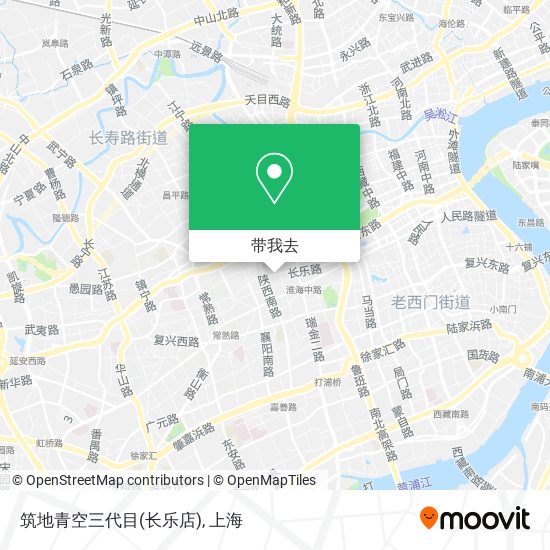 筑地青空三代目(长乐店)地图