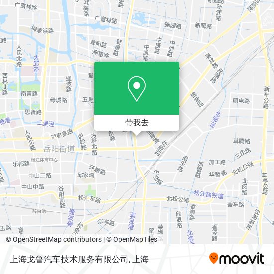 上海戈鲁汽车技术服务有限公司地图