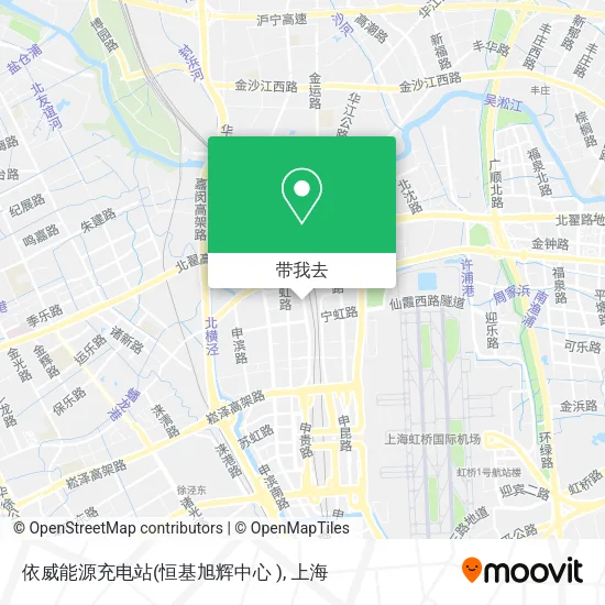 依威能源充电站(恒基旭辉中心 )地图