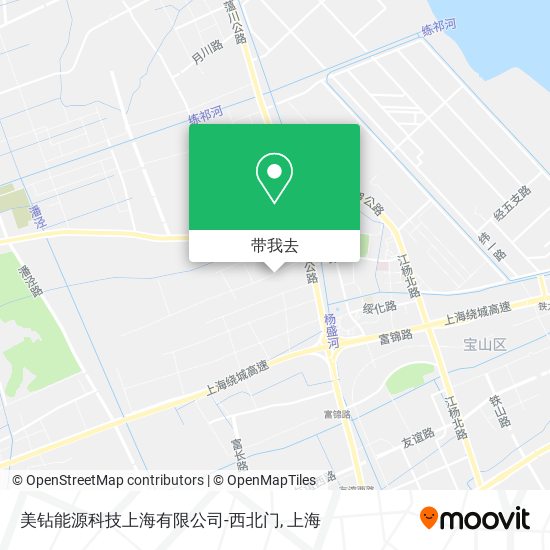美钻能源科技上海有限公司-西北门地图