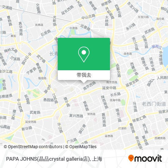 PAPA JOHNS(晶品crystal galleria店)地图