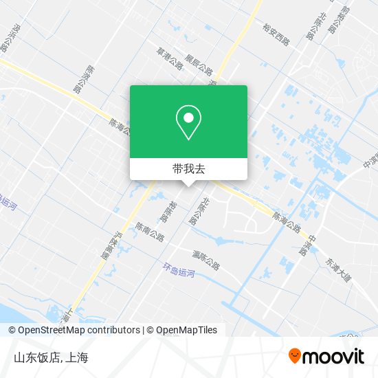 山东饭店地图