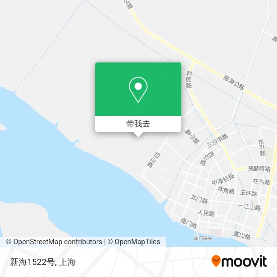 新海1522号地图