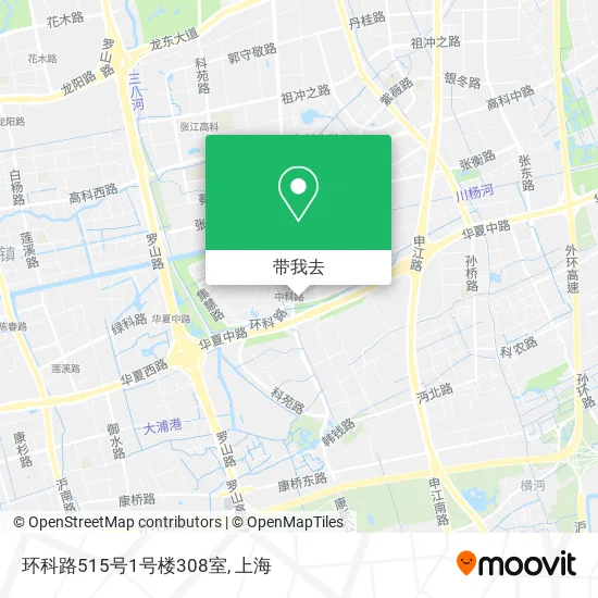 环科路515号1号楼308室地图