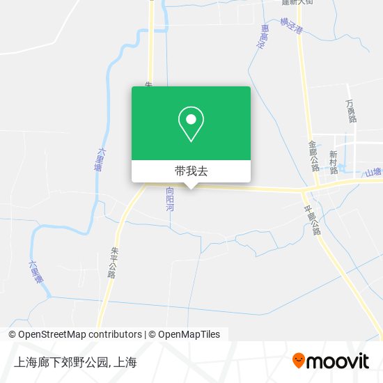 上海廊下郊野公园地图