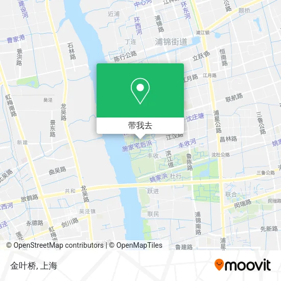 金叶桥地图