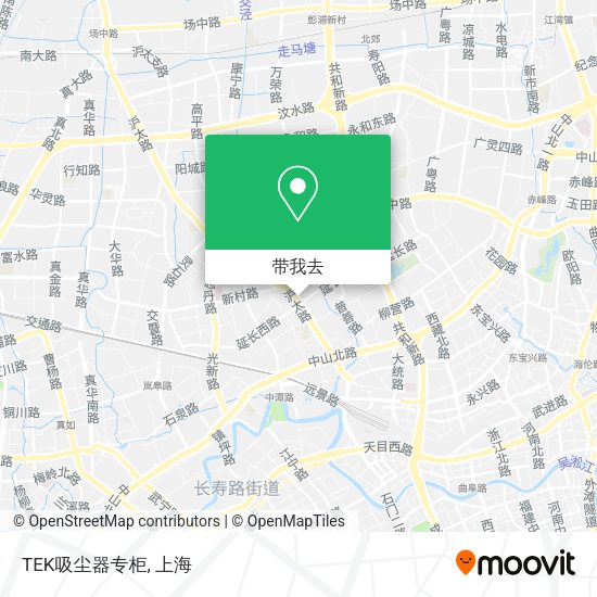 TEK吸尘器专柜地图
