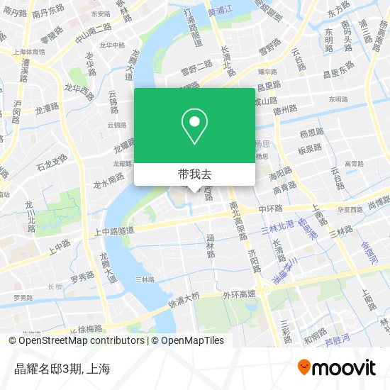 晶耀名邸3期地图