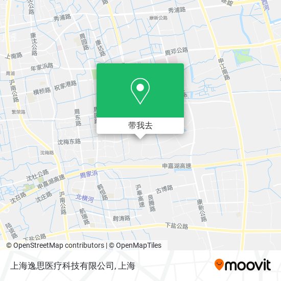 上海逸思医疗科技有限公司地图
