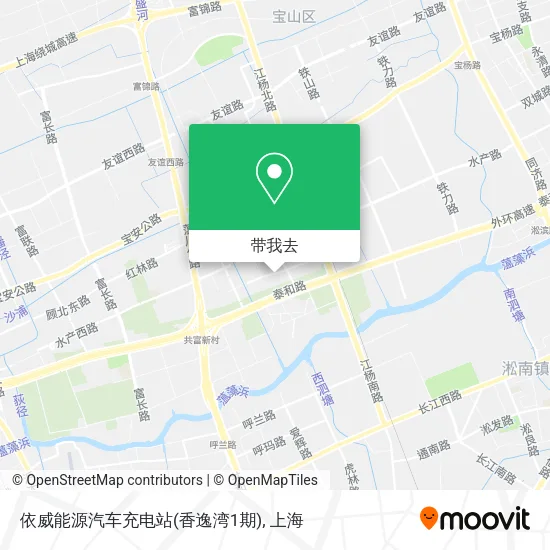 依威能源汽车充电站(香逸湾1期)地图