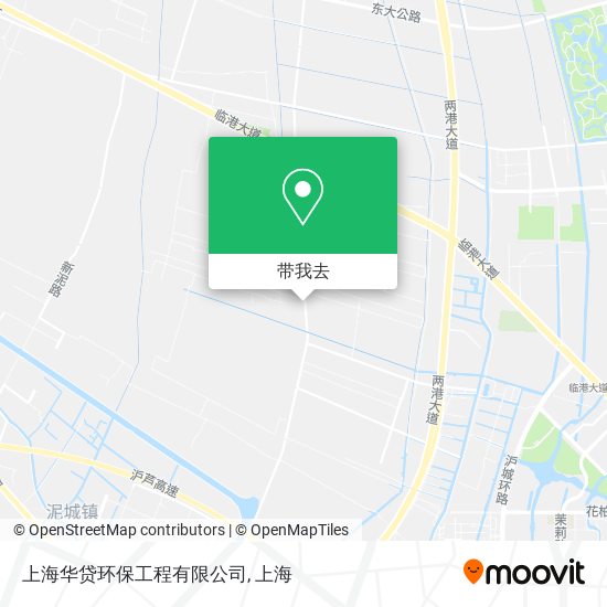 上海华贷环保工程有限公司地图