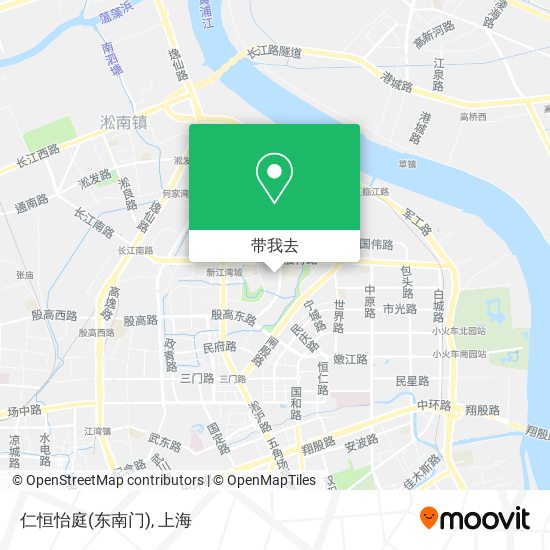仁恒怡庭(东南门)地图