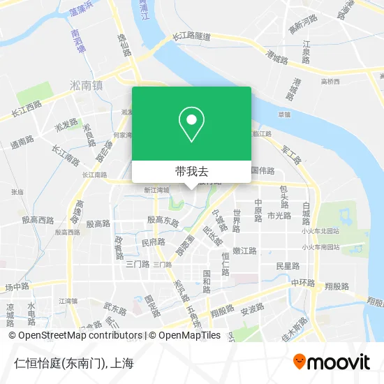 仁恒怡庭(东南门)地图