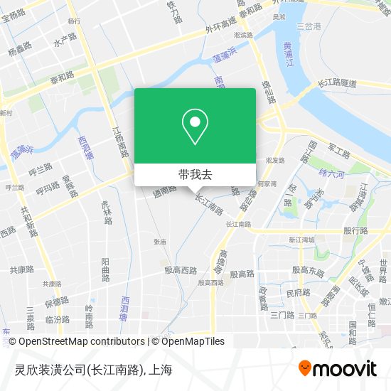 灵欣装潢公司(长江南路)地图