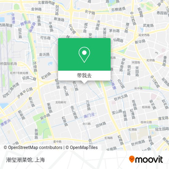 潮玺潮菜馆地图