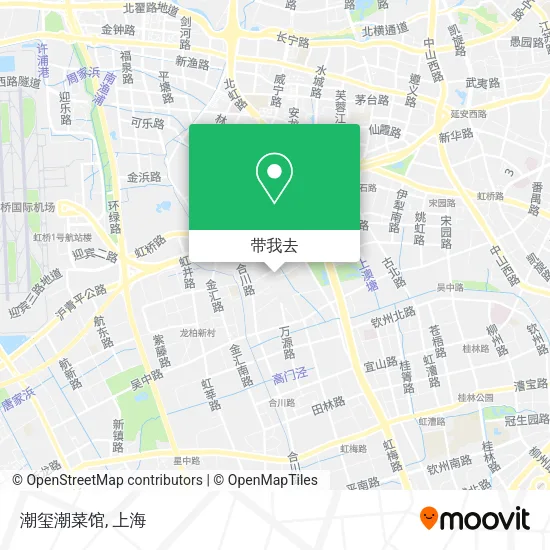 潮玺潮菜馆地图