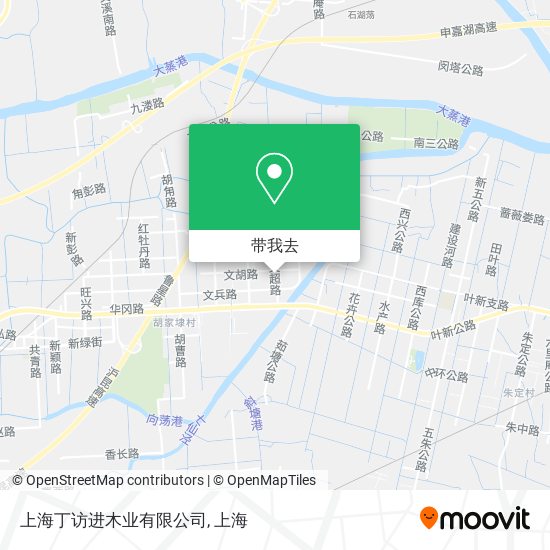 上海丁访进木业有限公司地图