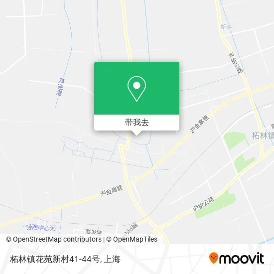 柘林镇花苑新村41-44号地图
