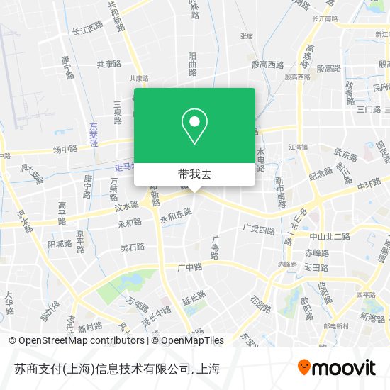苏商支付(上海)信息技术有限公司地图