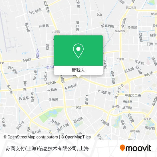 苏商支付(上海)信息技术有限公司地图